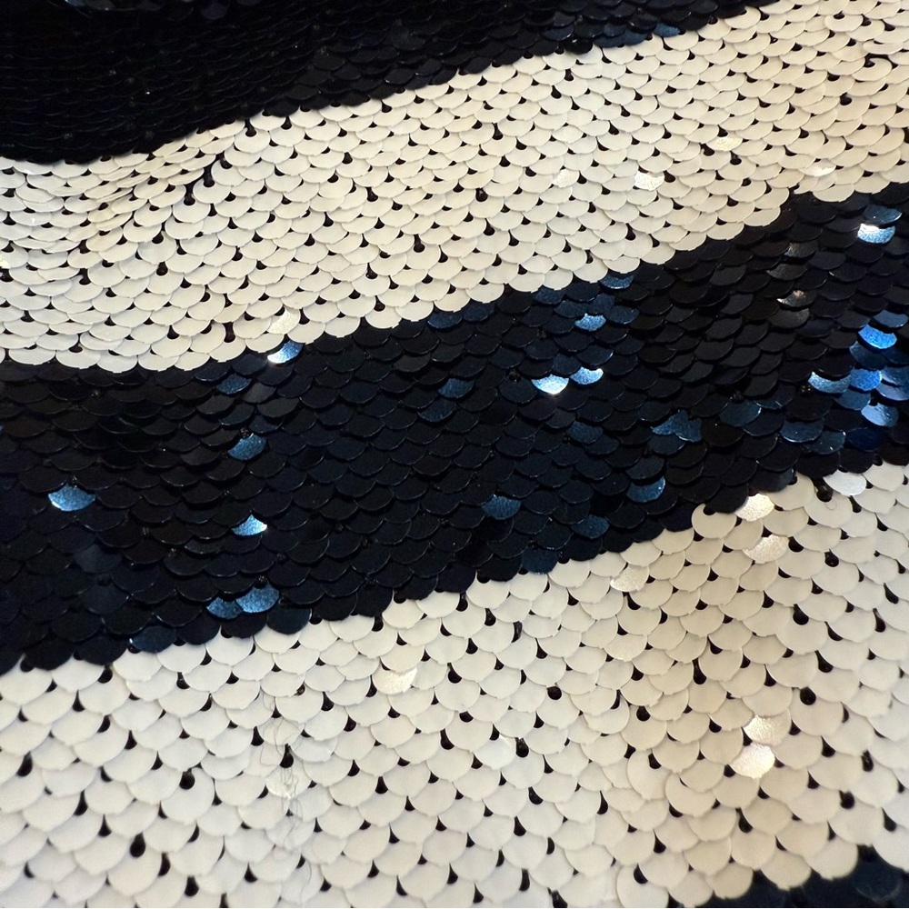 NWT Crewcuts Striped Sequin Dress - Picture 3 of 3